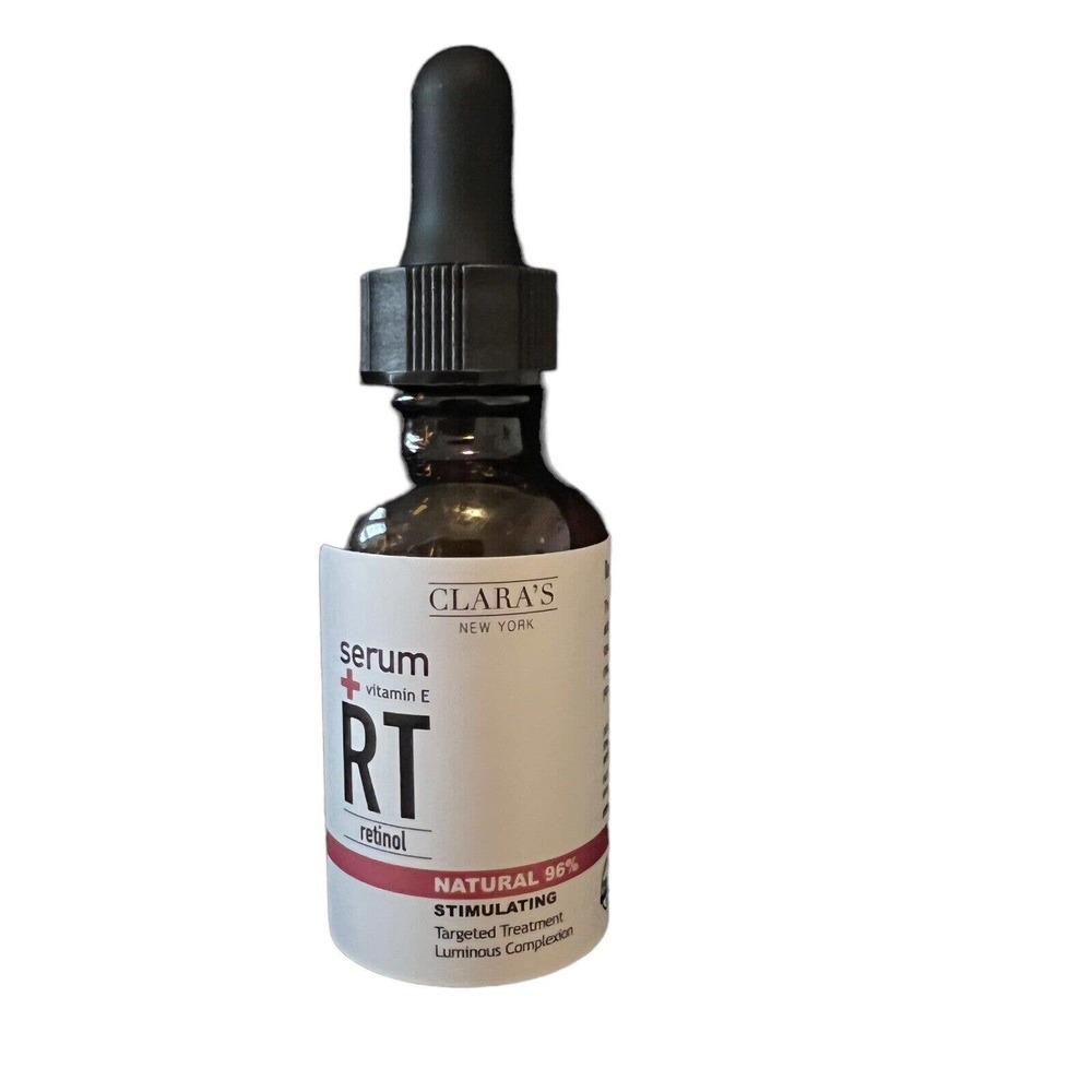 CLARA'S NEW YORK Face Serum Vitamin E RT Retinol Stimulating 1oz 30mL Full Size - Picture 5 of 7